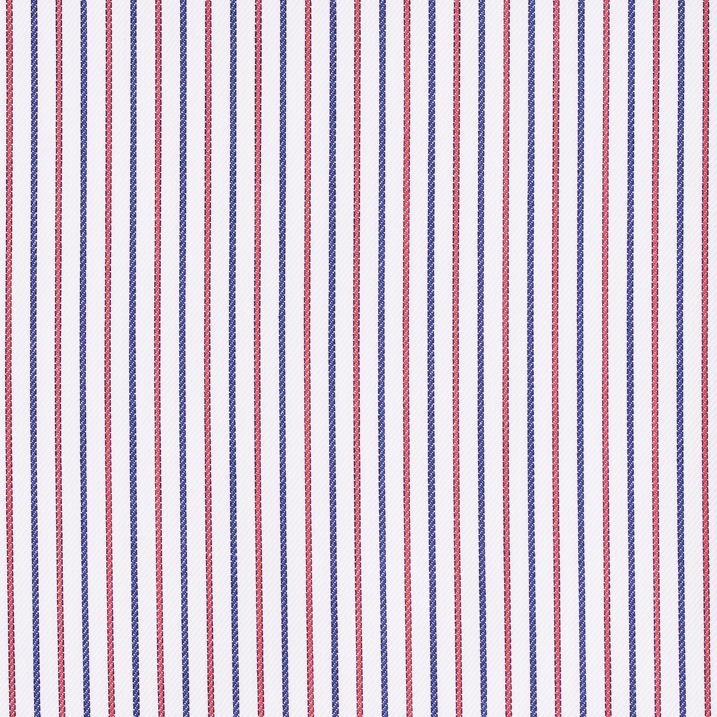 Hemd - Twill - rot/blau - gestreift