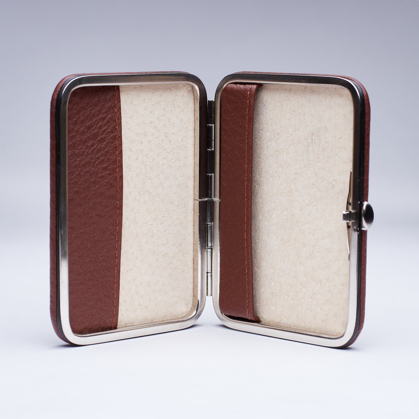 Visitenkarten Etui - Braun