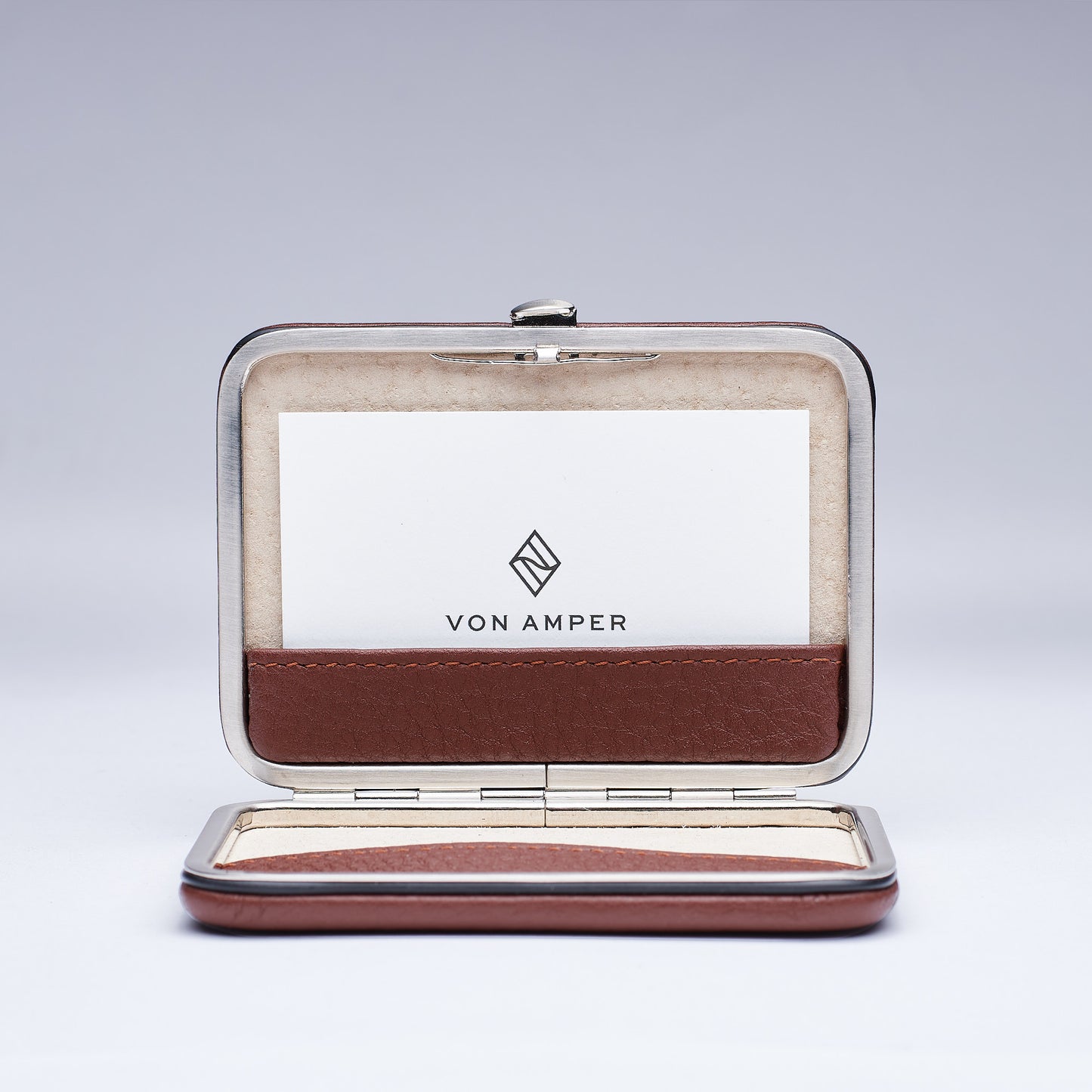 Visitenkarten Etui - Braun