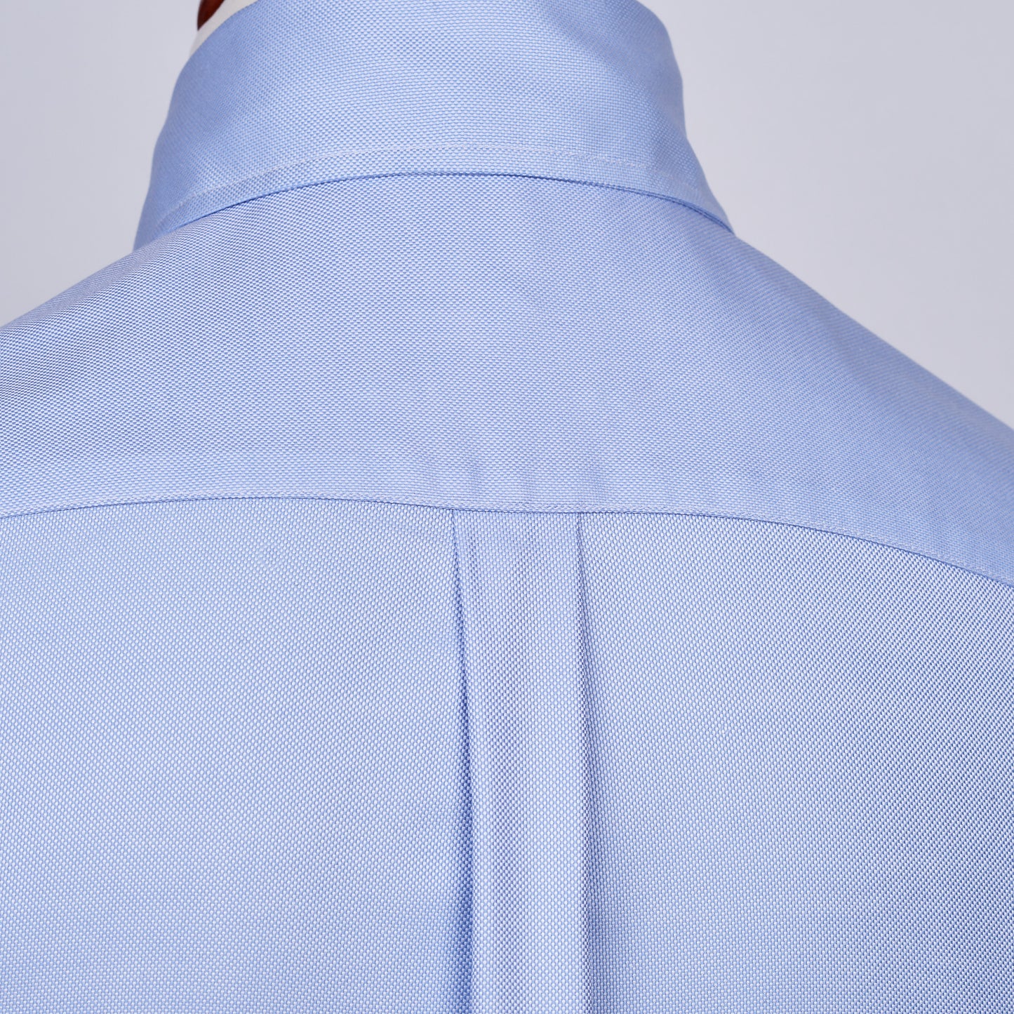 Oxford shirt - OCBD - light blue - plain