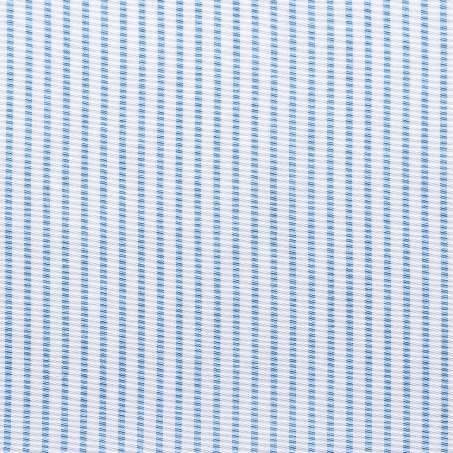 Hemd - Poplin - hellblau/weiß - gestreift