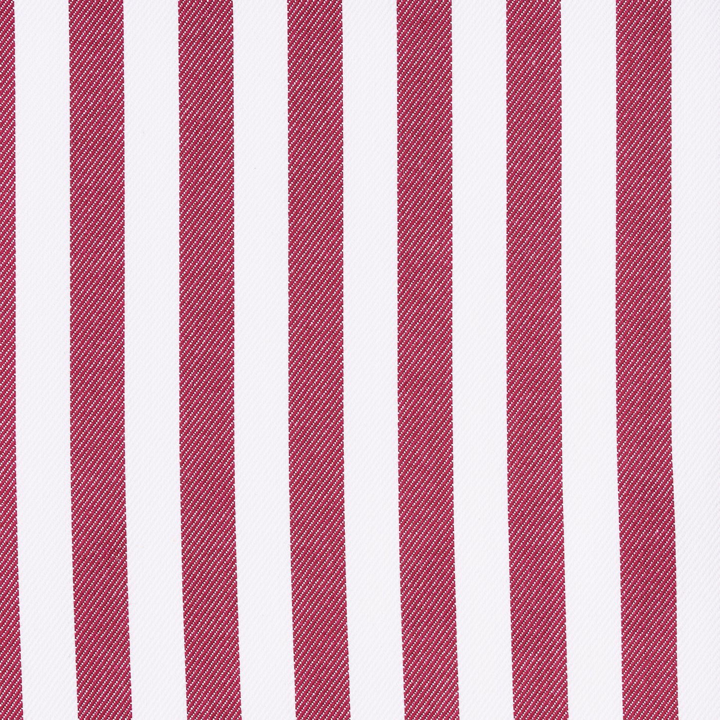 Hemd - Twill - weiß/rot - gestreift