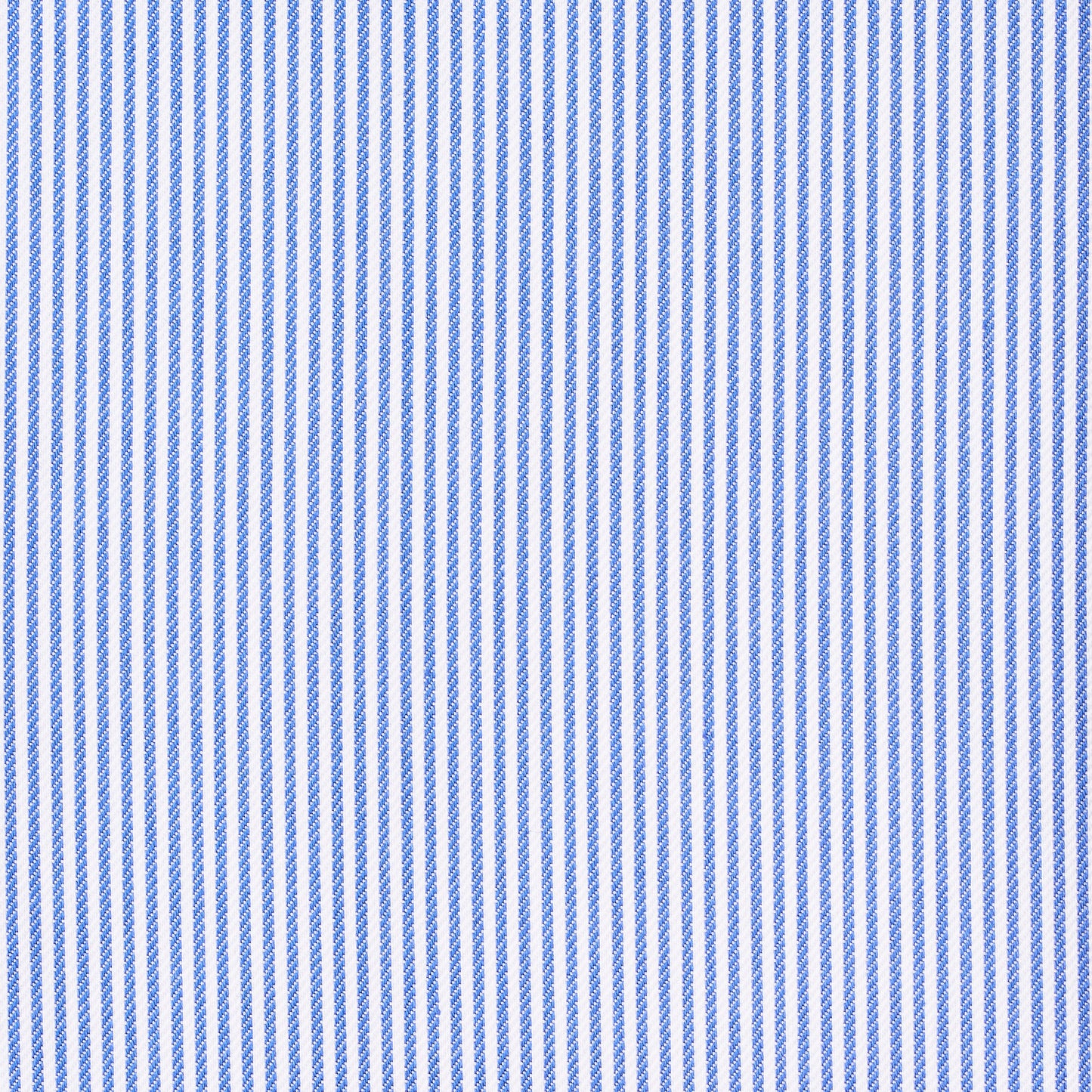 Shirt - twill - white/blue - striped