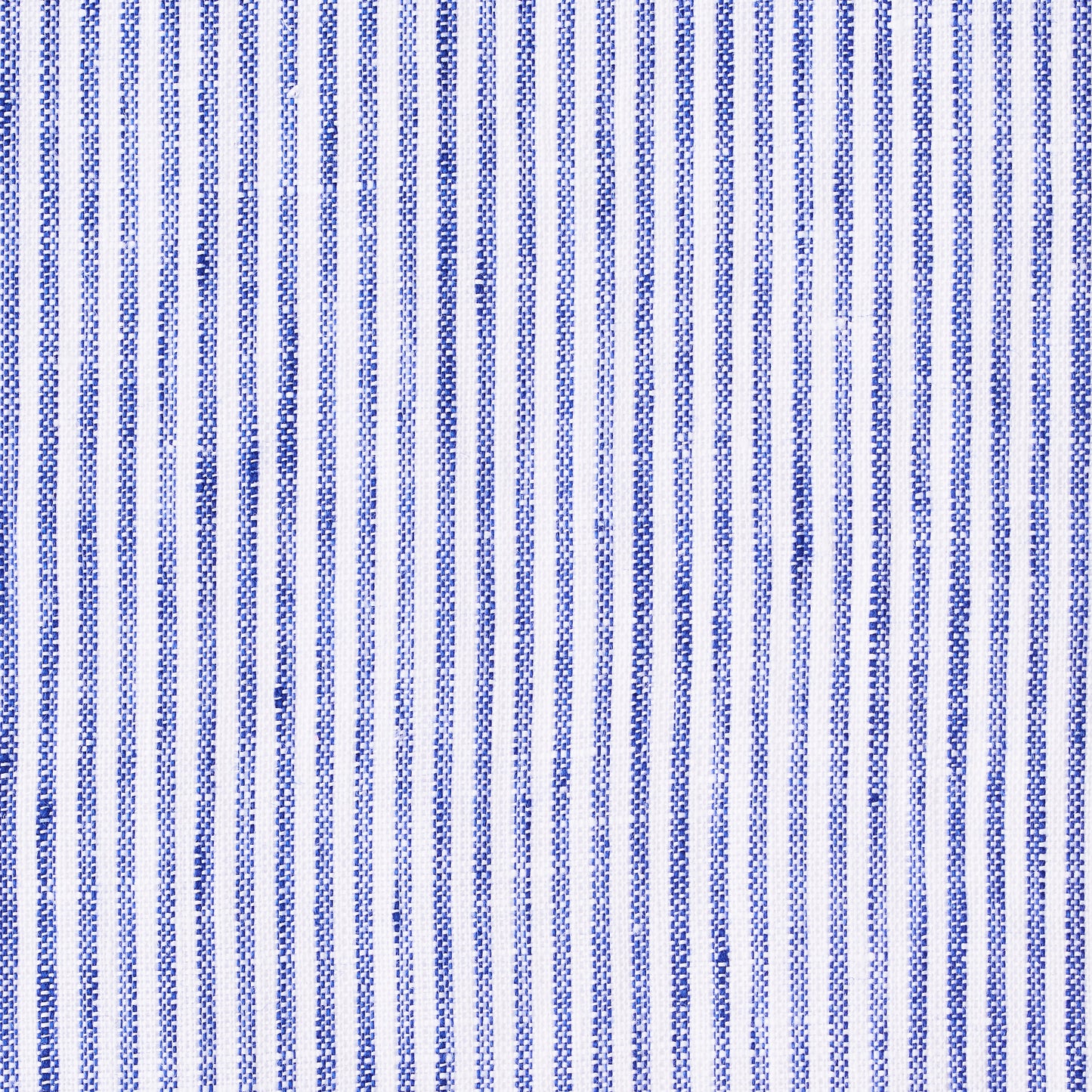 Hemd - Leinen - weiß/blau - gestreift