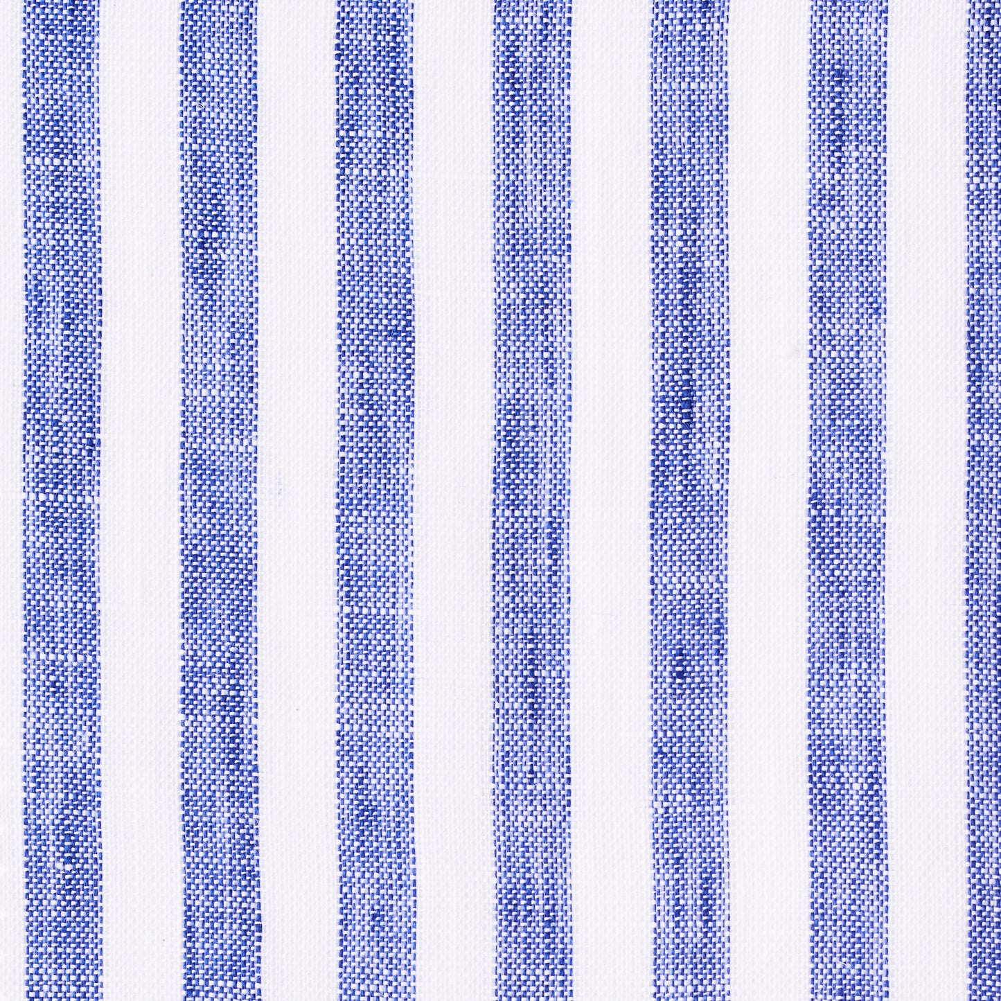 Shirt - linen - white/blue - striped