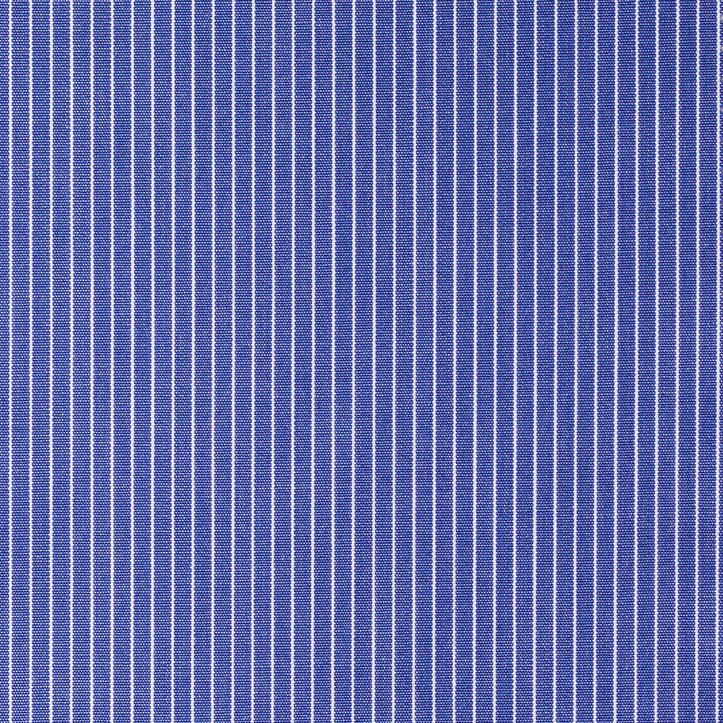 Hemd - Poplin - dunkelblau - nadelstreifen