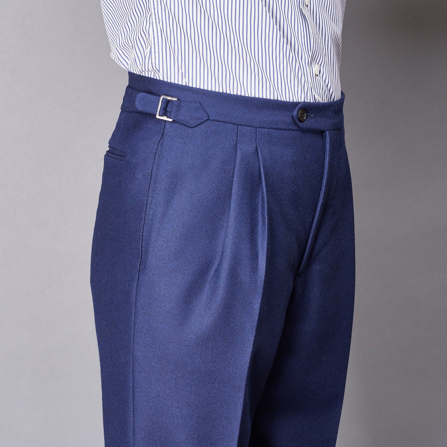 Hose - Flanell - Dunkelblau