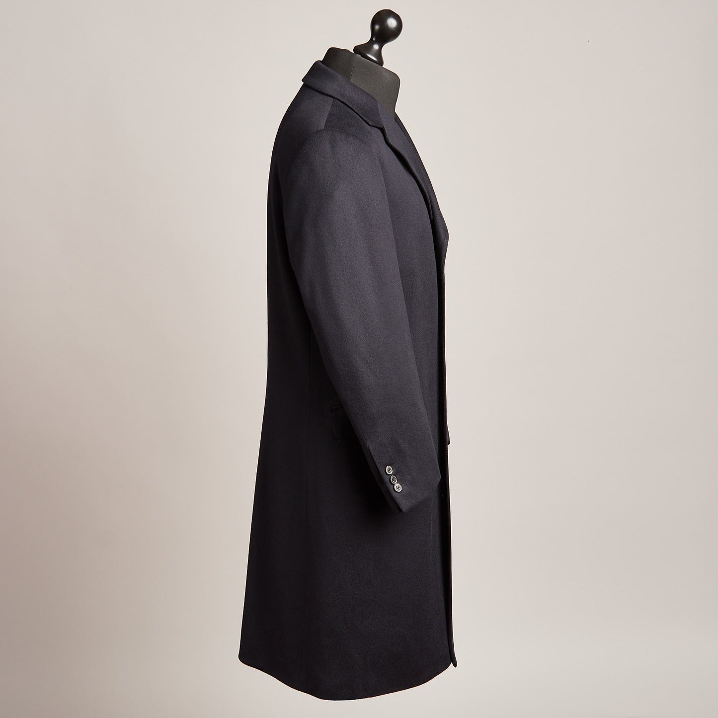 Coat Sylvester - Blue - Cashmere Mink
