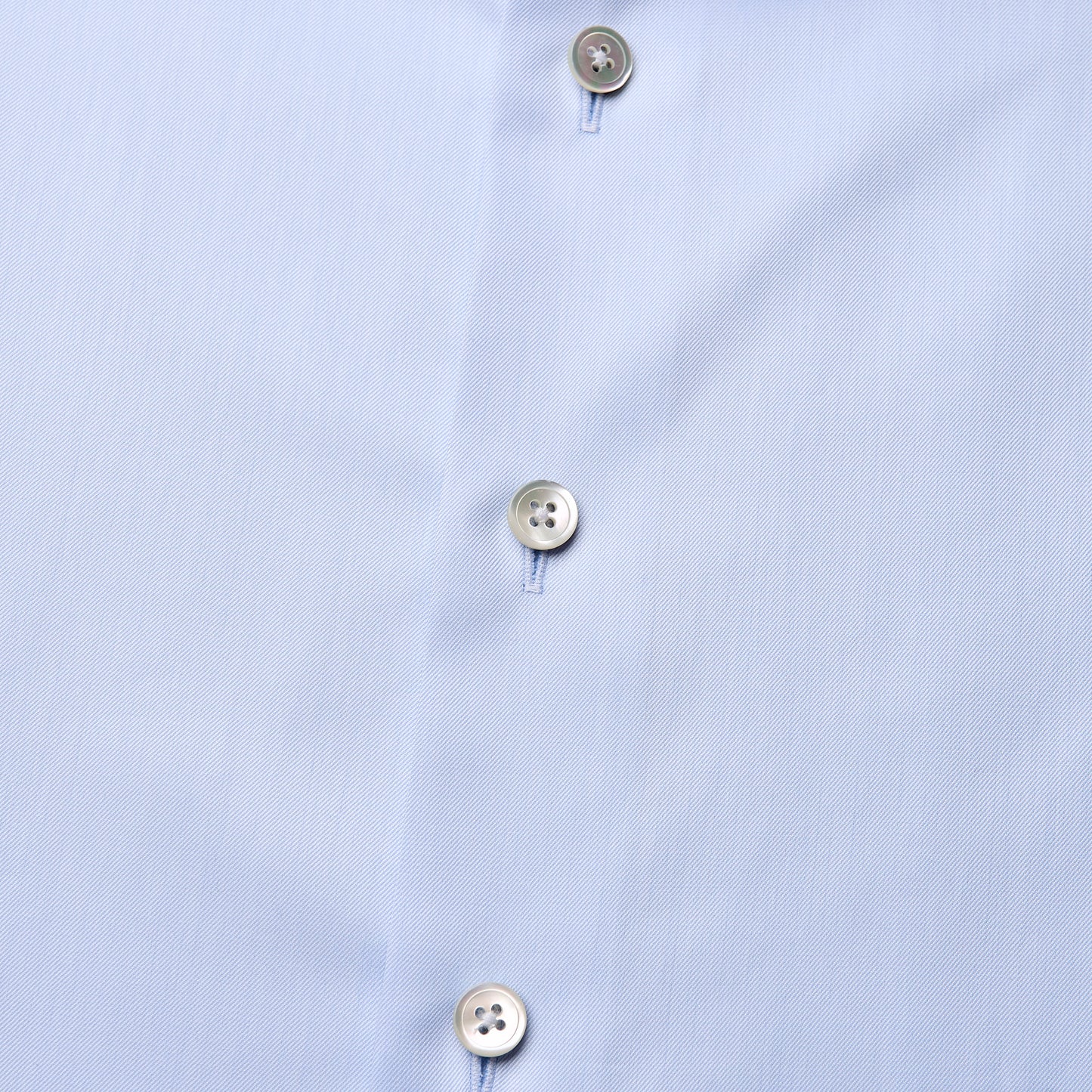 Shirt - twill - light blue - plain