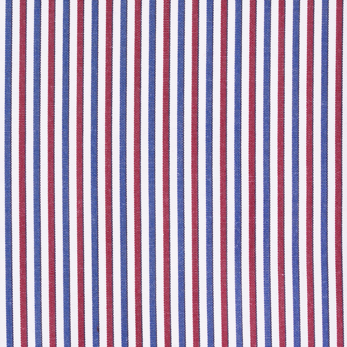 Shirt - Poplin - blue/red - striped