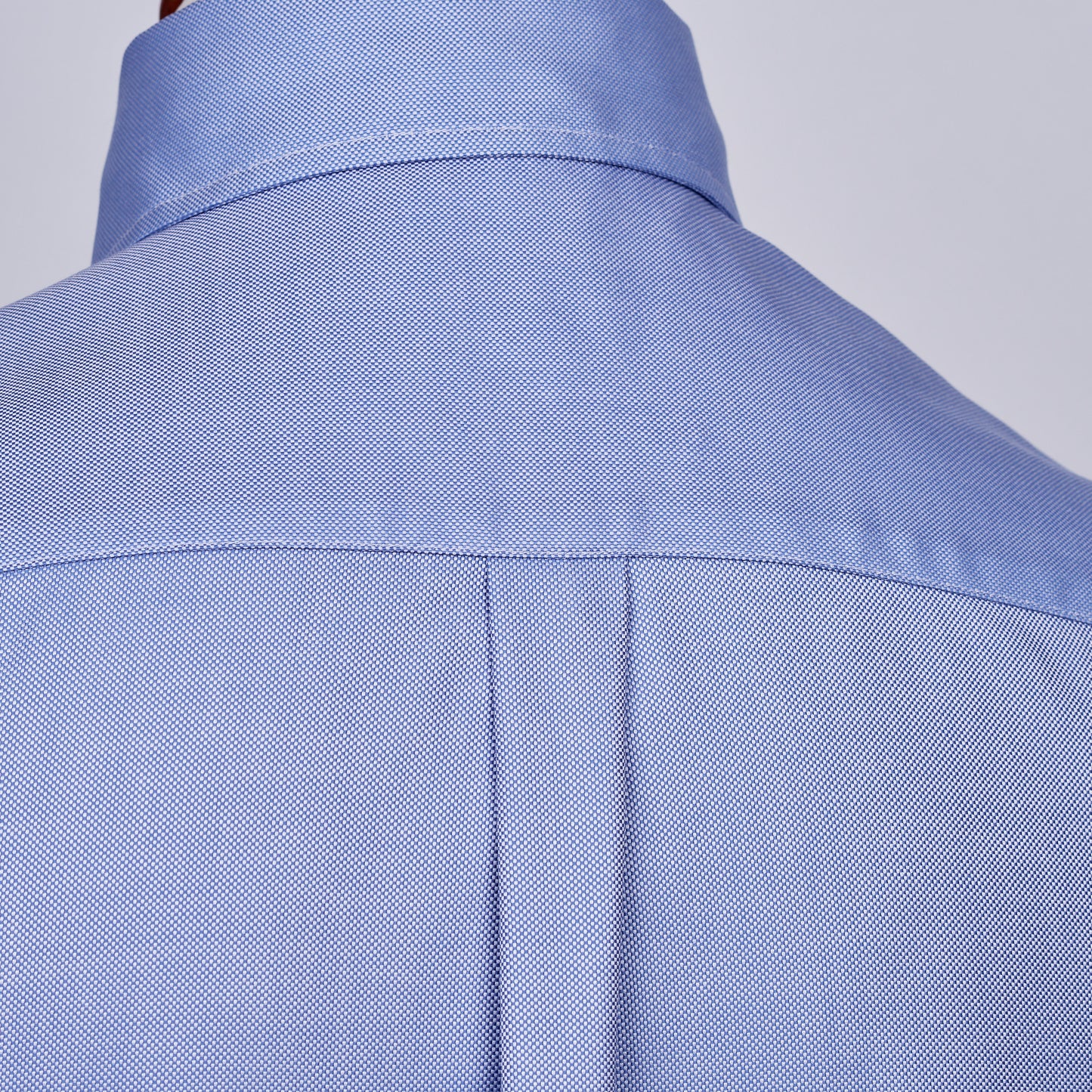 Oxford Hemd - OCBD - blau - einfarbig