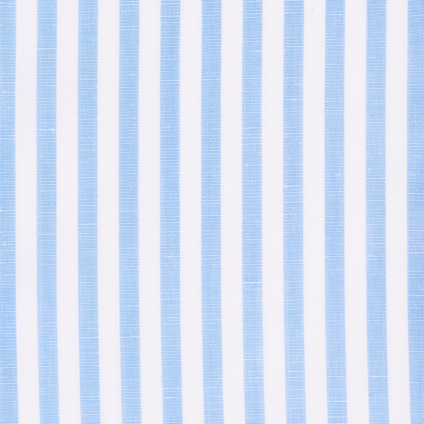 Hemd - Baumwolle/Leinen - hellblau - gestreift