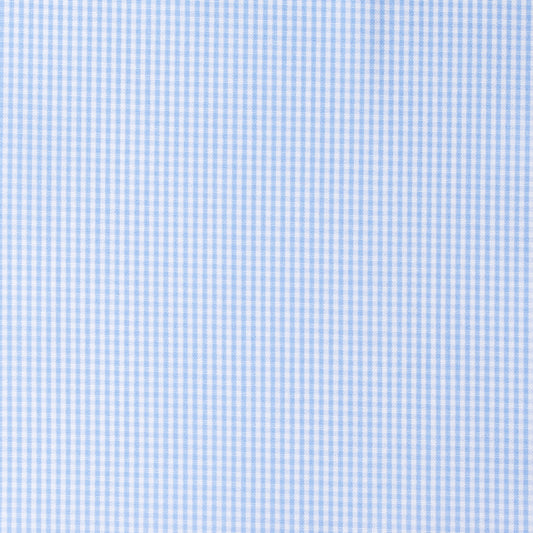 Hemd - Poplin - hellblau - kariert