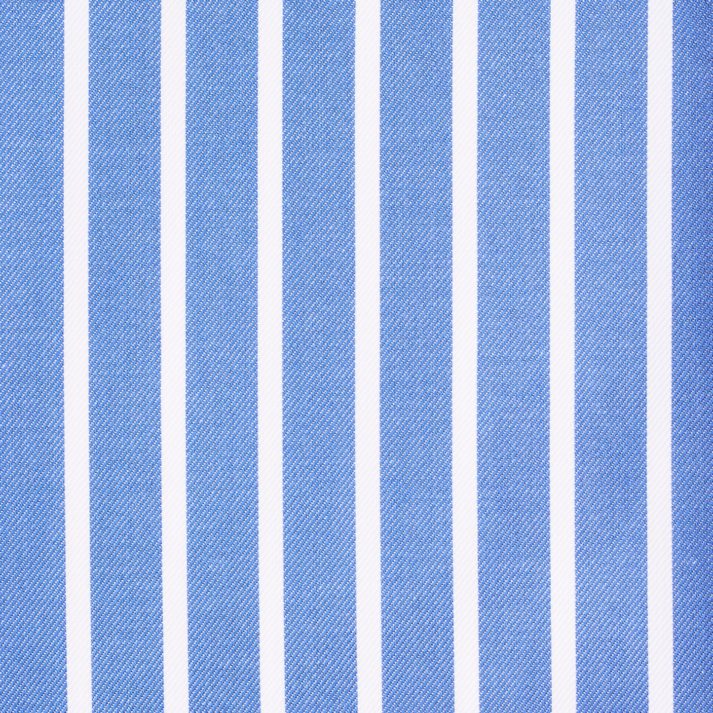 Hemd - Twill - weiß/blau - gestreift