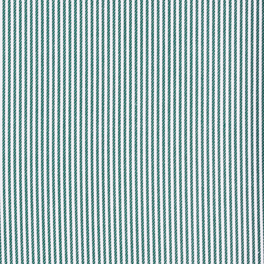 Hemd - Twill - weiß/grün - gestreift