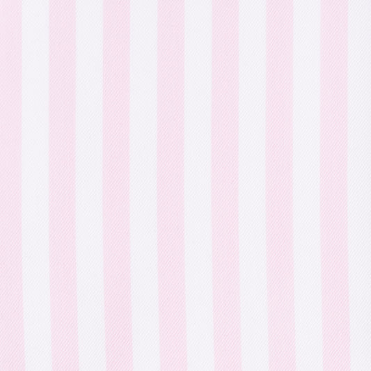 Hemd - Twill - weiß/rosa - gestreift