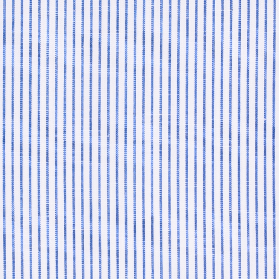 Hemd - Baumwolle/Leinen - blau - gestreift