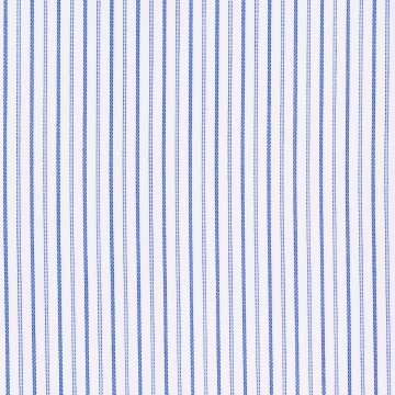 Hemd - Twill - weiß/blau - gestreift