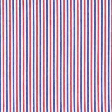 Shirt - Twill - red/blue - striped