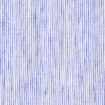 Hemd - Leinen - weiß/blau - gestreift