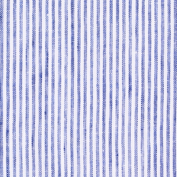 Hemd - Leinen - weiß/blau - gestreift