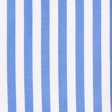Shirt - Twill - white/blue - striped