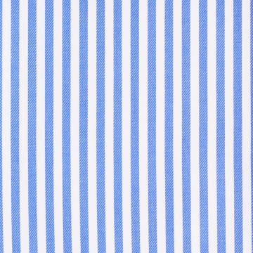 Shirt - Twill - white/blue - striped