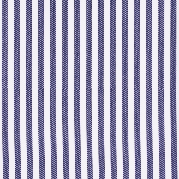 Shirt - Twill - white/dark blue - striped