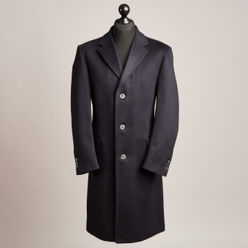 Coat Sylvester - Blue - Cashmere Mink